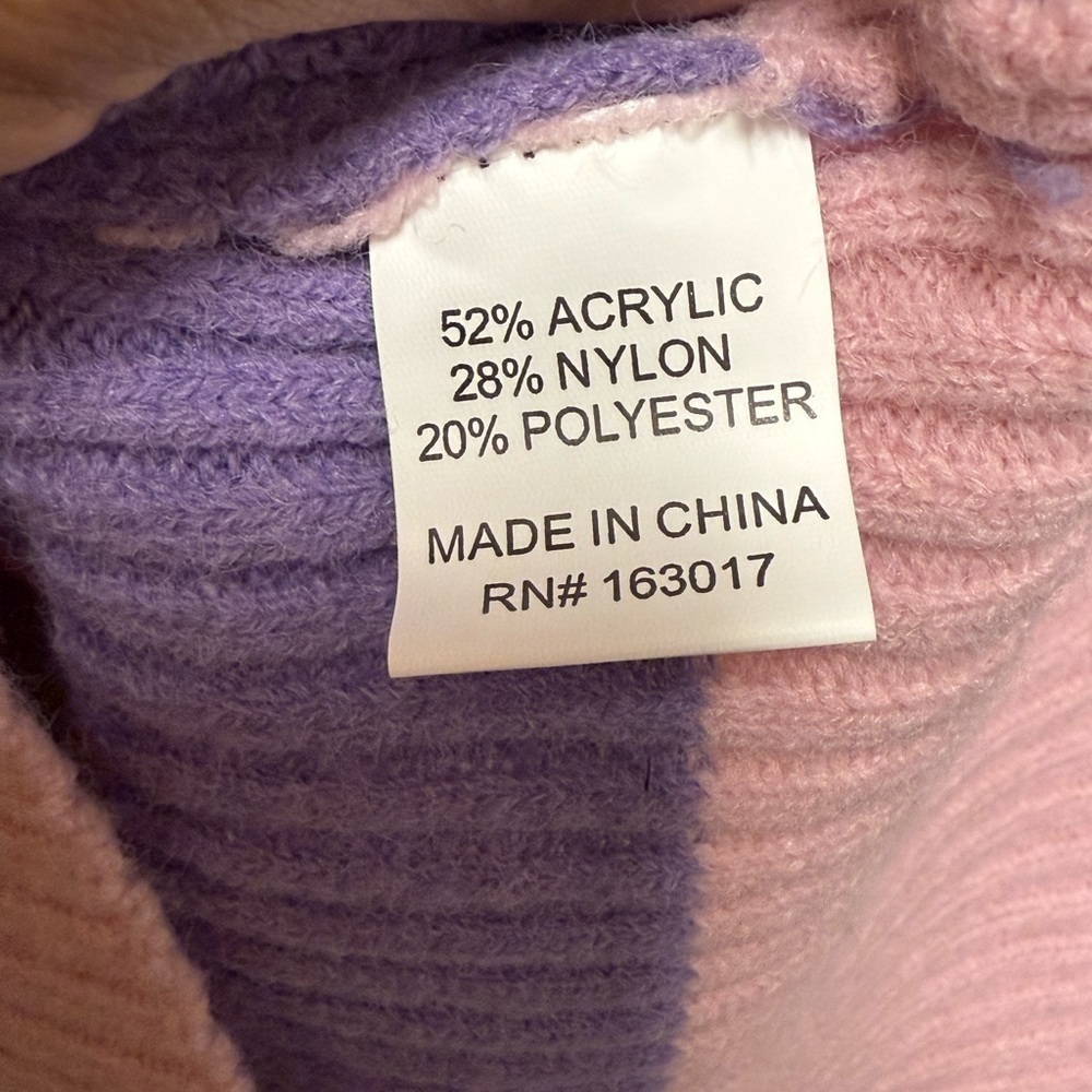 Princess Polly Cara Striped Sweater Mini Dress M/L - Picture 9 of 11